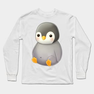 Cute Penguin Long Sleeve T-Shirt